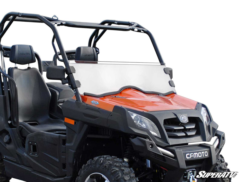 SuperATV - CFMOTO UForce 800 Scratch Resistant Half Windshield