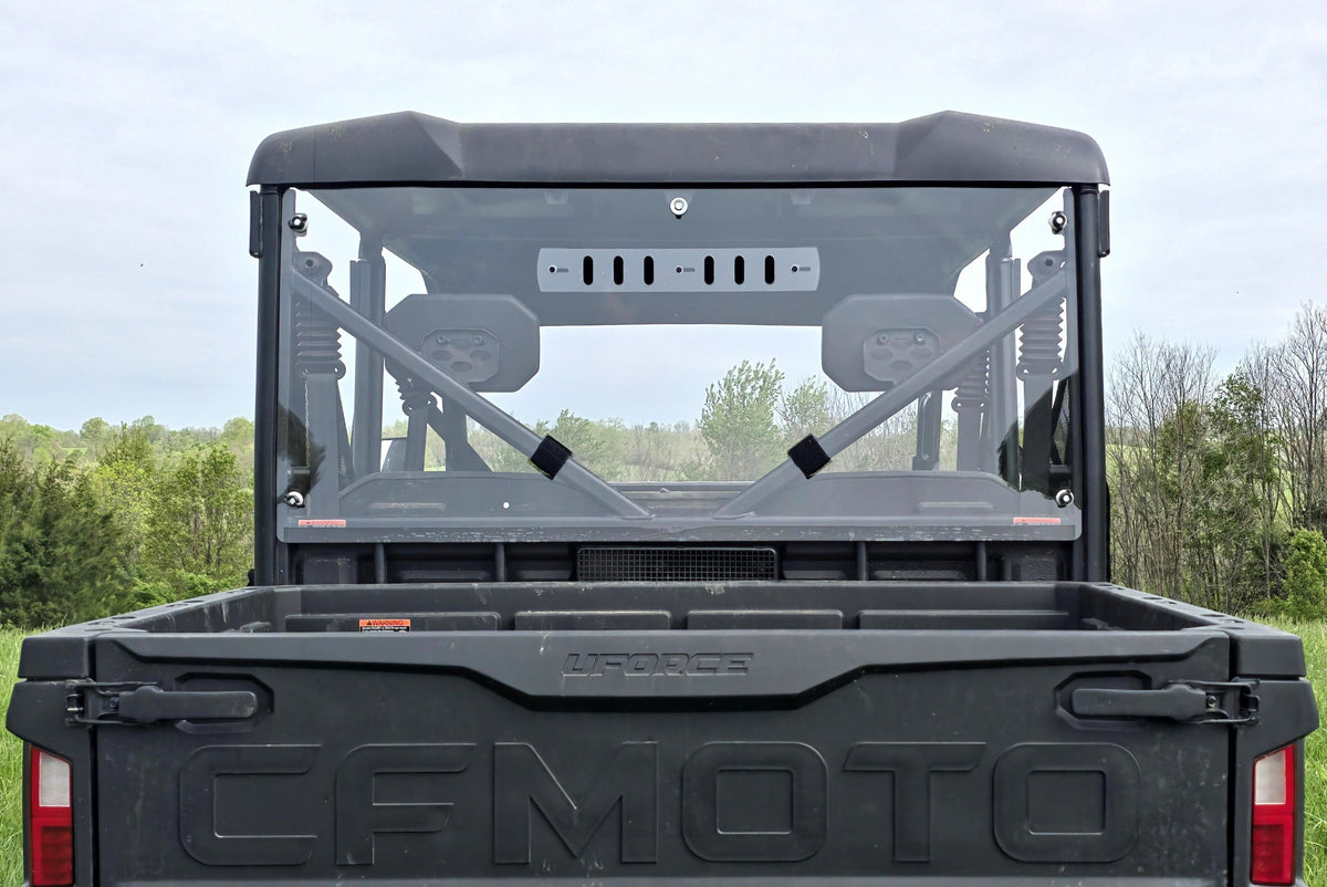 CFMoto UForce 800 XL - 1 Pc Lexan Back Panel w/Vent Options - 3 Star UTV