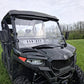 CFMoto UForce 800 XL - 2 Pc General - Purpose Windshield with Vent and Clamp Options - 3 Star UTV