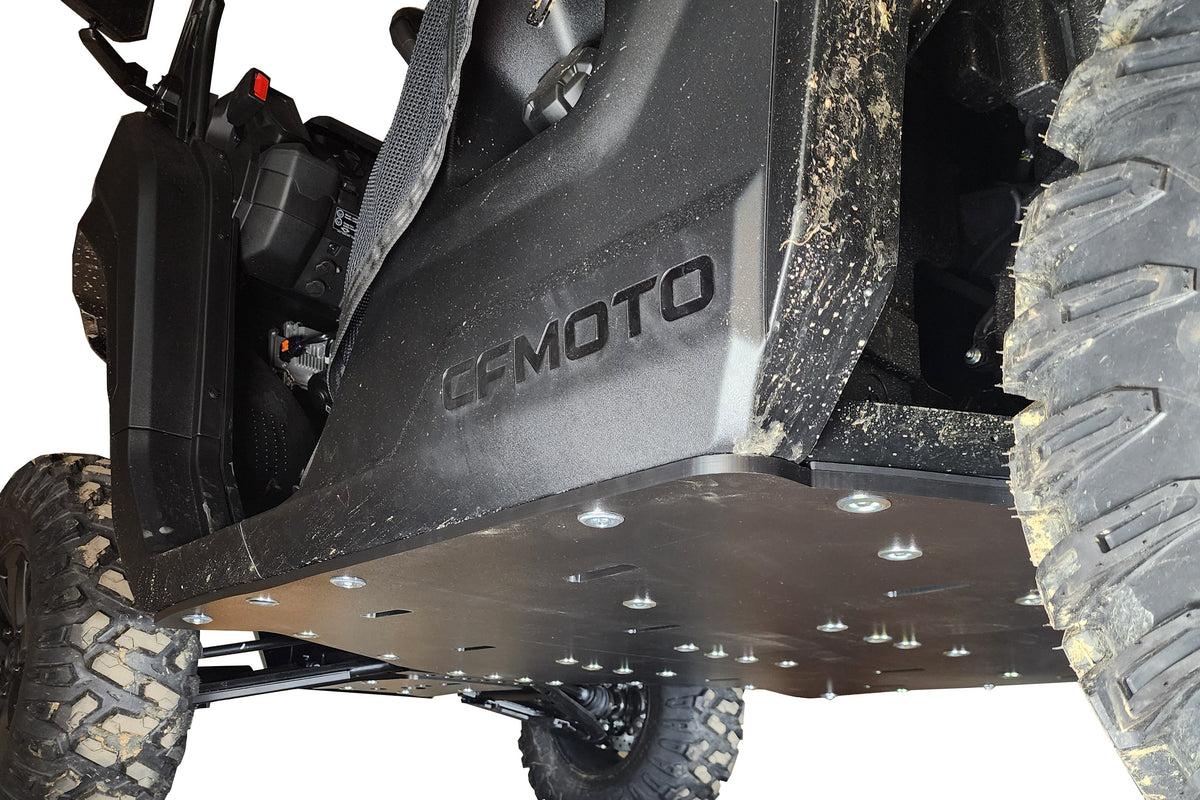 CFMoto UForce U10 Pro - HDPE Skid Plate - 3 Star UTV