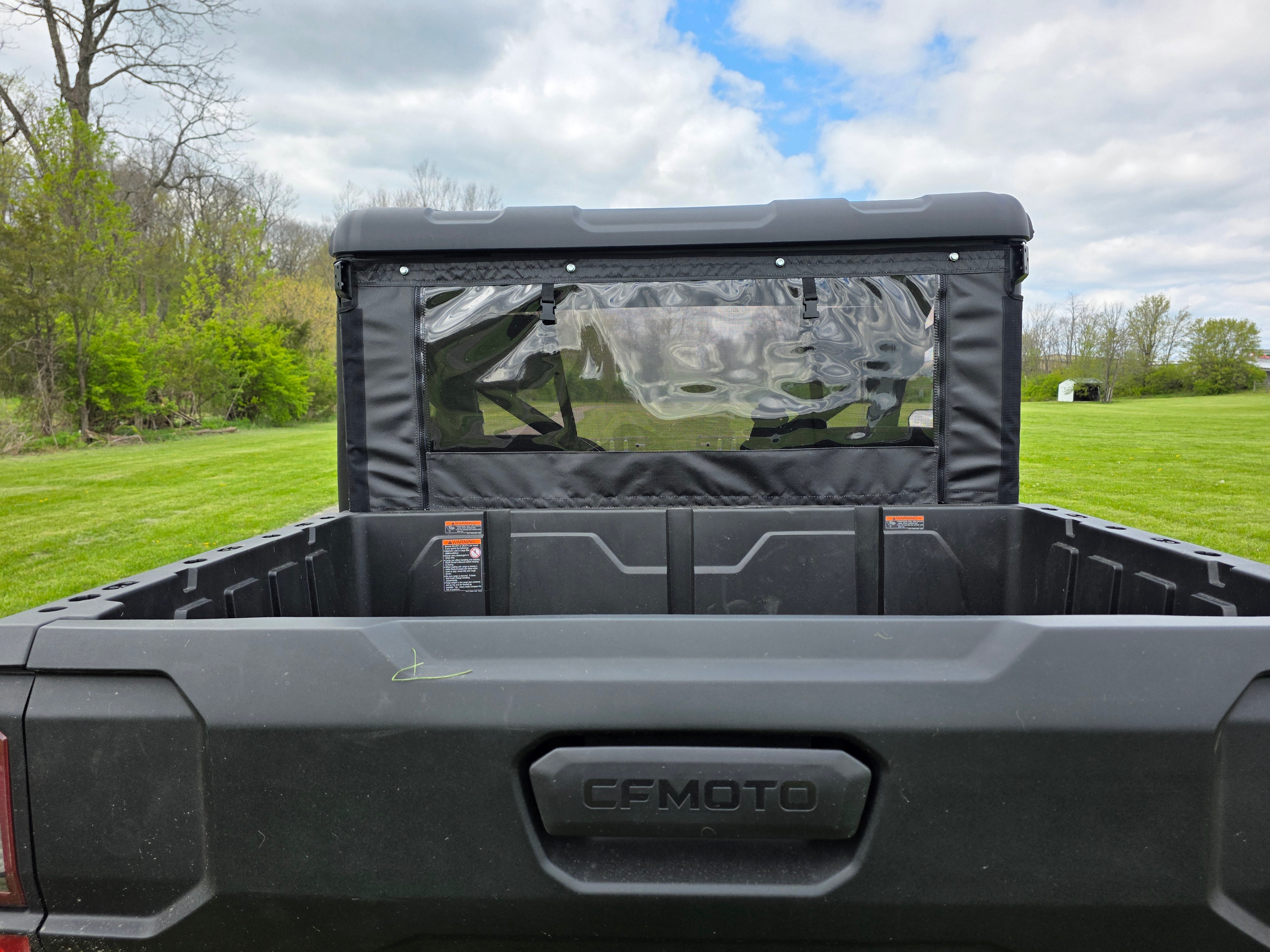 CFMoto UForce U10 Pro/U10 XL Pro - Heavy Canvas Back Panel - 3 Star UTV
