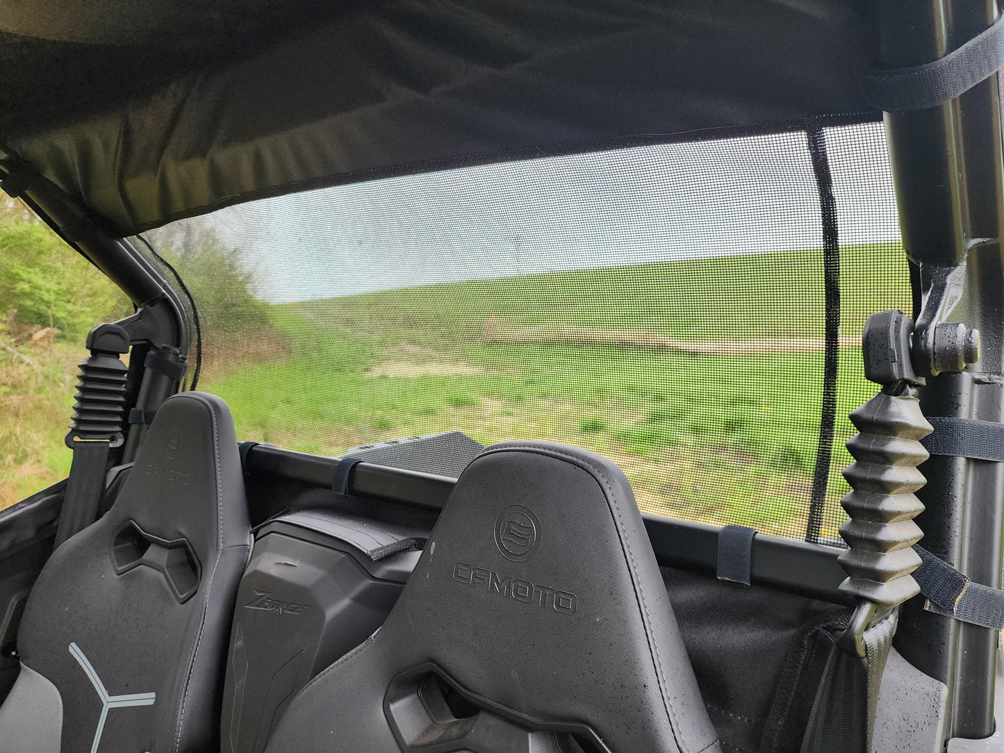 CFMoto ZForce 800 Trail/950 Sport - Rear Panel with Mesh Windows - 3 Star UTV