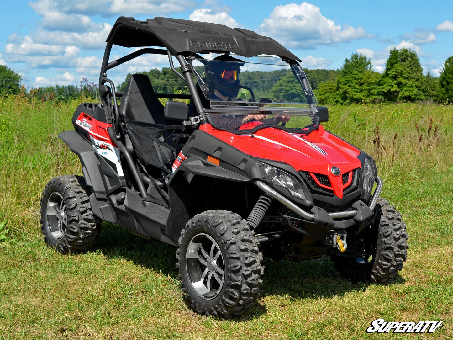 SuperATV - CFMOTO ZForce Flip Windshield