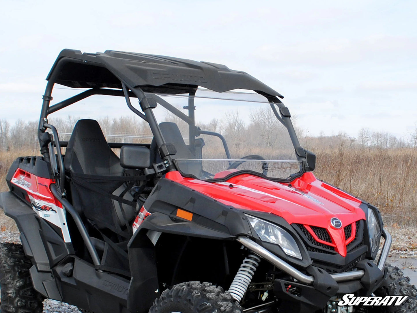SuperATV - CFMOTO ZForce - Scratch Resistant Full Windshield