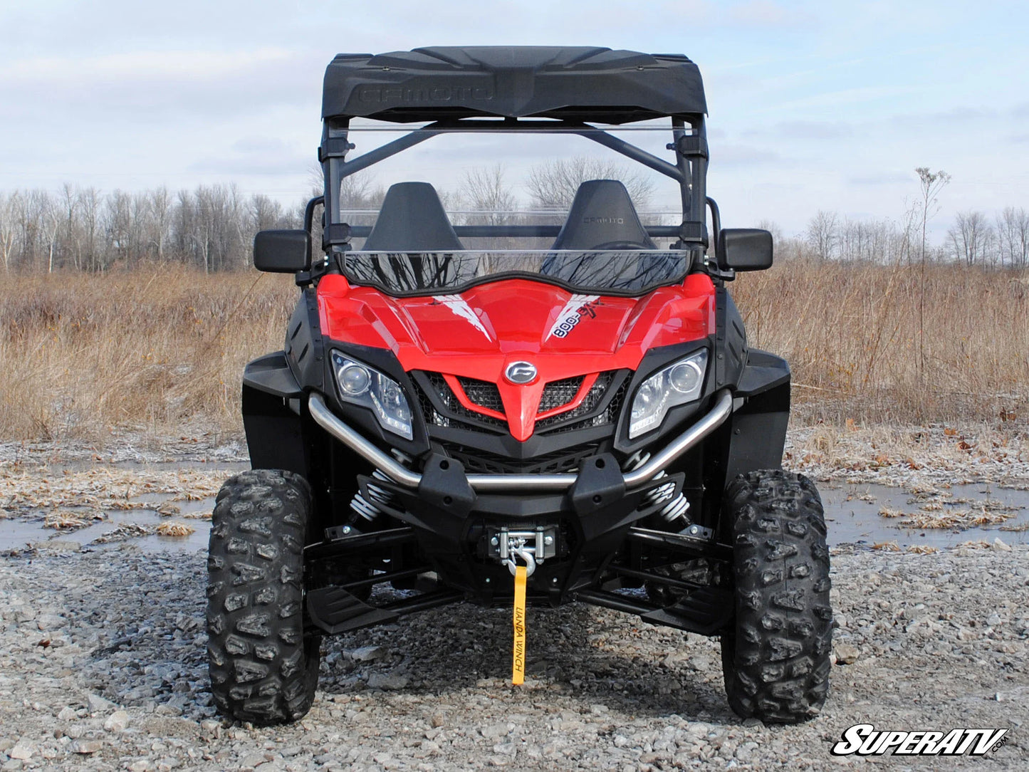 SuperATV - CFMOTO ZForce 500 Scratch-Resistant Full Windshield