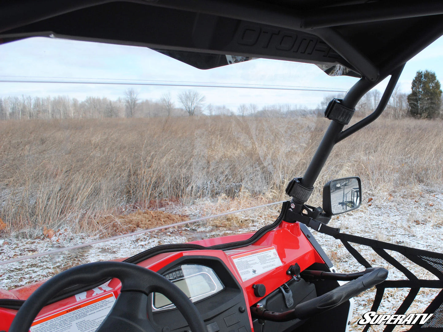 SuperATV - CFMOTO ZForce 500 Scratch-Resistant Full Windshield
