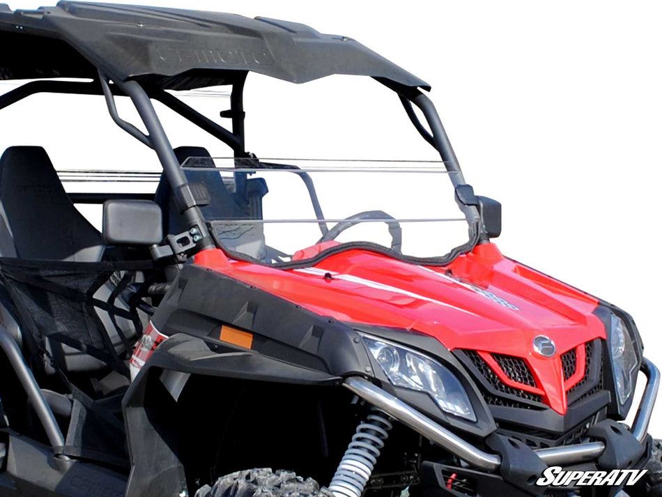 SuperATV - CFMOTO ZForce 500/800/1000 Scratch-Resistant Half Windshield