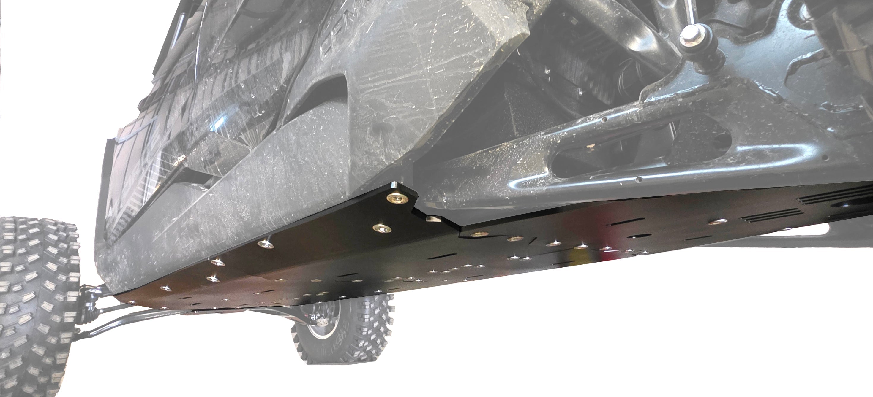 CFMoto ZForce Z10 - 4 - 1/2" HDPE Skid Plate - 3 Star UTV