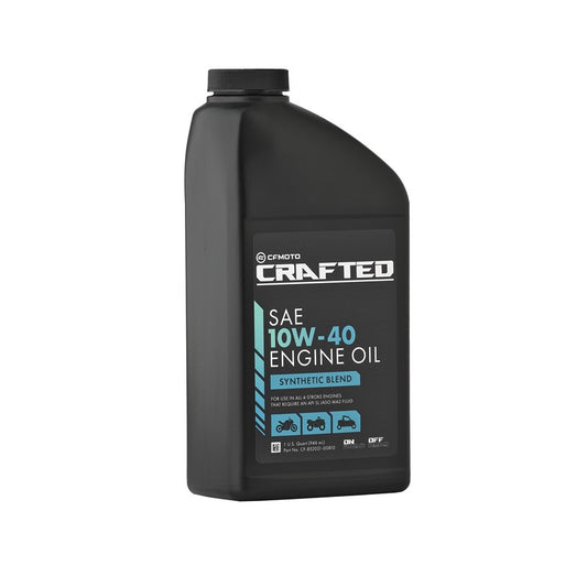 CFMOTO CRAFTED - 10W-40 Semi-Synthetic Oil, 1 Quart