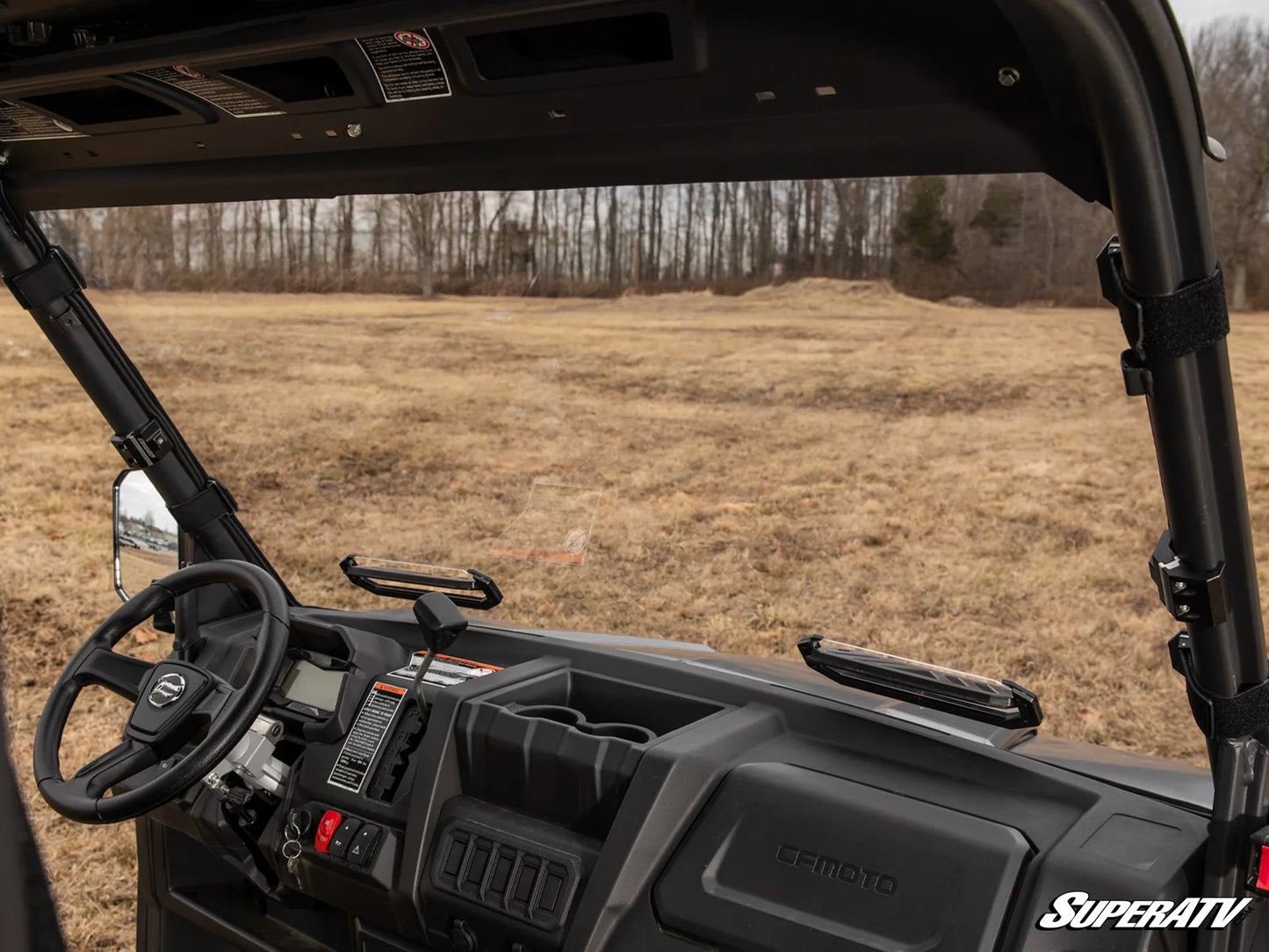 SUPERATV | UFORCE 1000 1PC VENTED WINDSHIELD