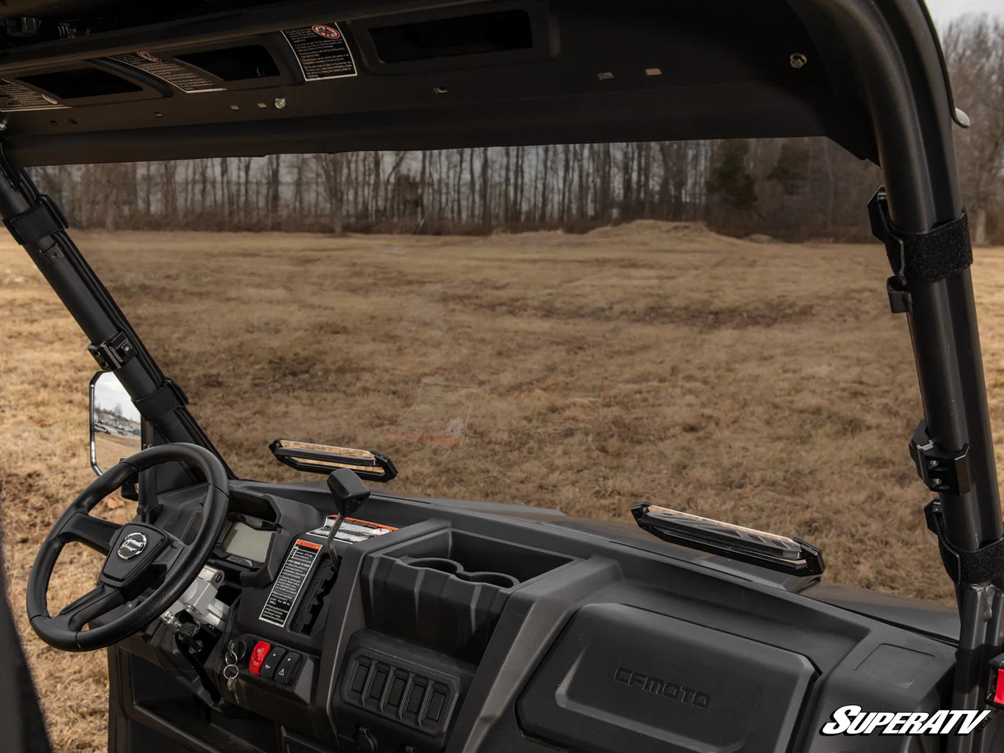 SUPERATV | UFORCE 1000 1PC VENTED WINDSHIELD