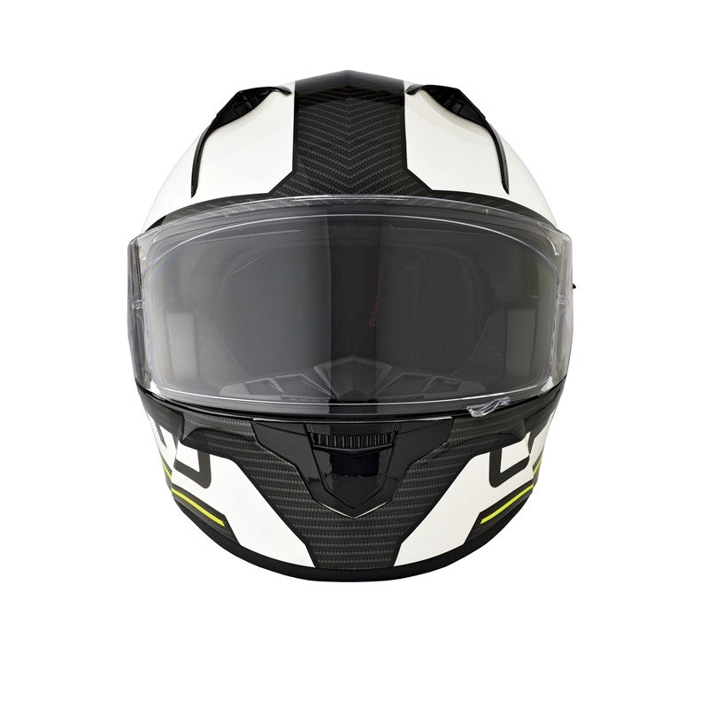 black gear white helmet motorcycle CFMOTO - ON-ROAD HELMET