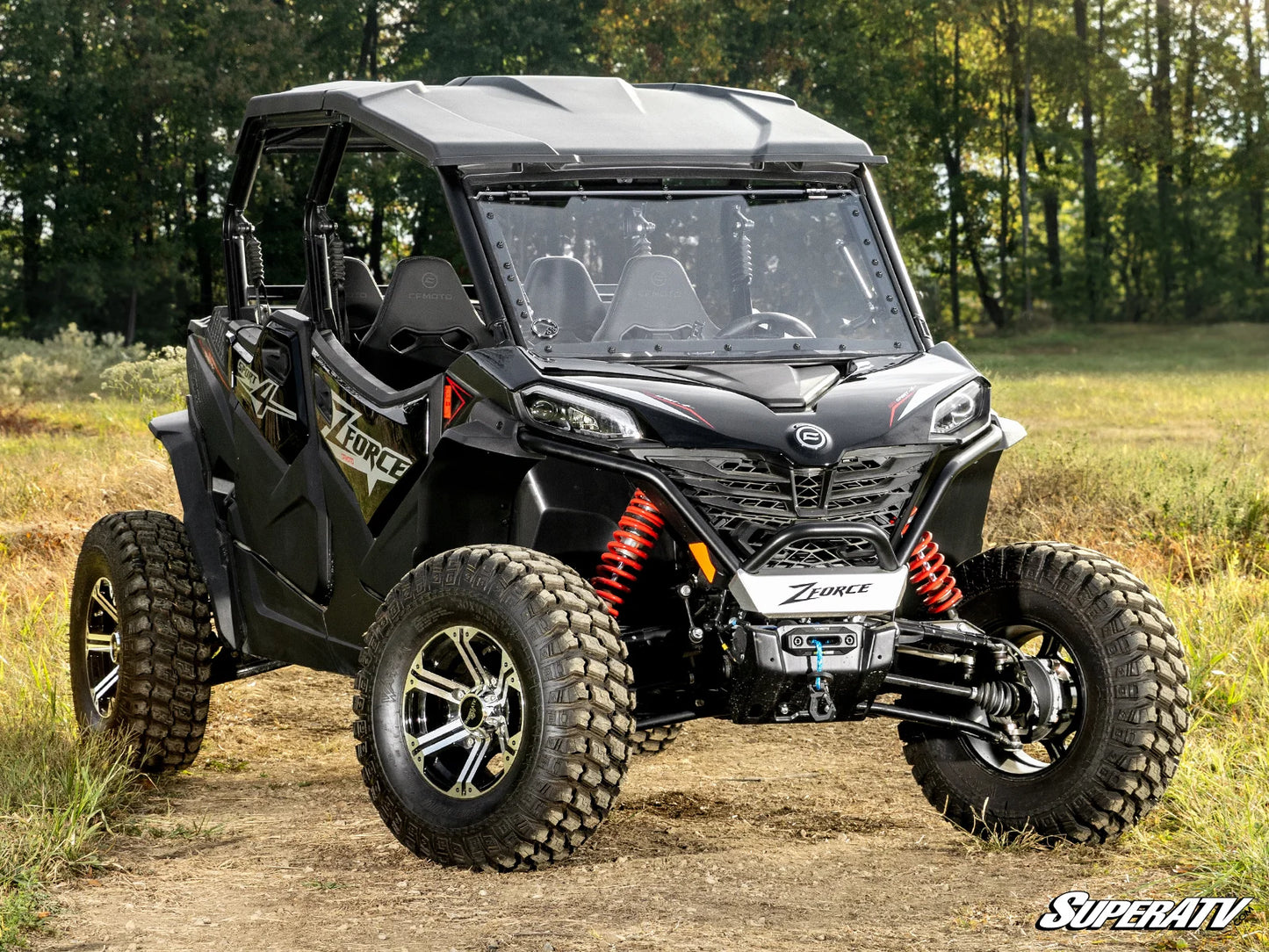 SuperATV - CFMOTO ZForce 950 Sport Flip Windshield