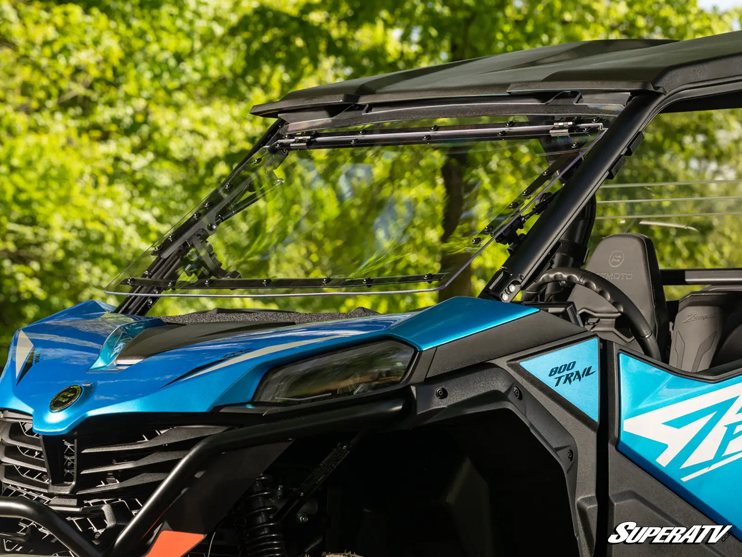 SUPERATV | CFMOTO ZFORCE 800 TRAIL/950 TRAIL/950 SPORT G2 FLIP WINDSHIELD