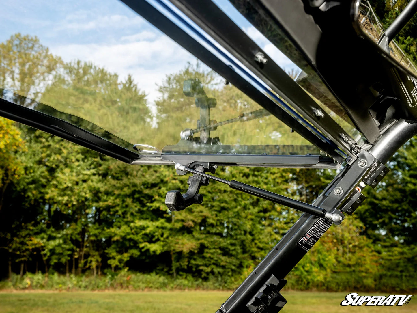SuperATV - CFMOTO ZForce 950 Trail Flip Windshield