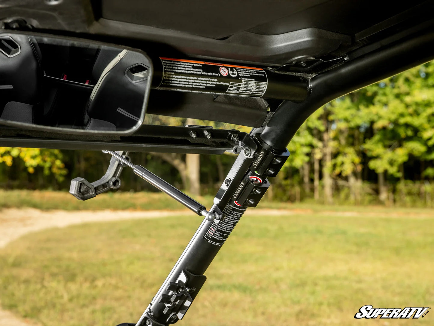 SuperATV - CFMOTO ZForce 800 Trail Flip Windshield