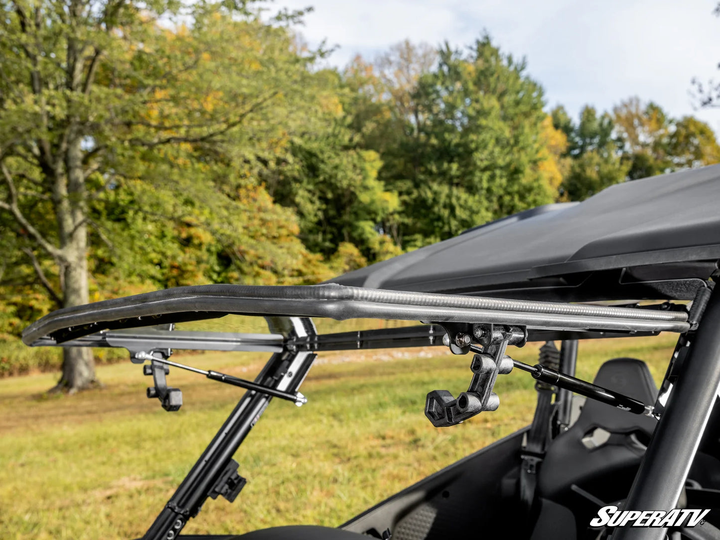 SuperATV - CFMOTO ZForce 800 Trail Flip Windshield