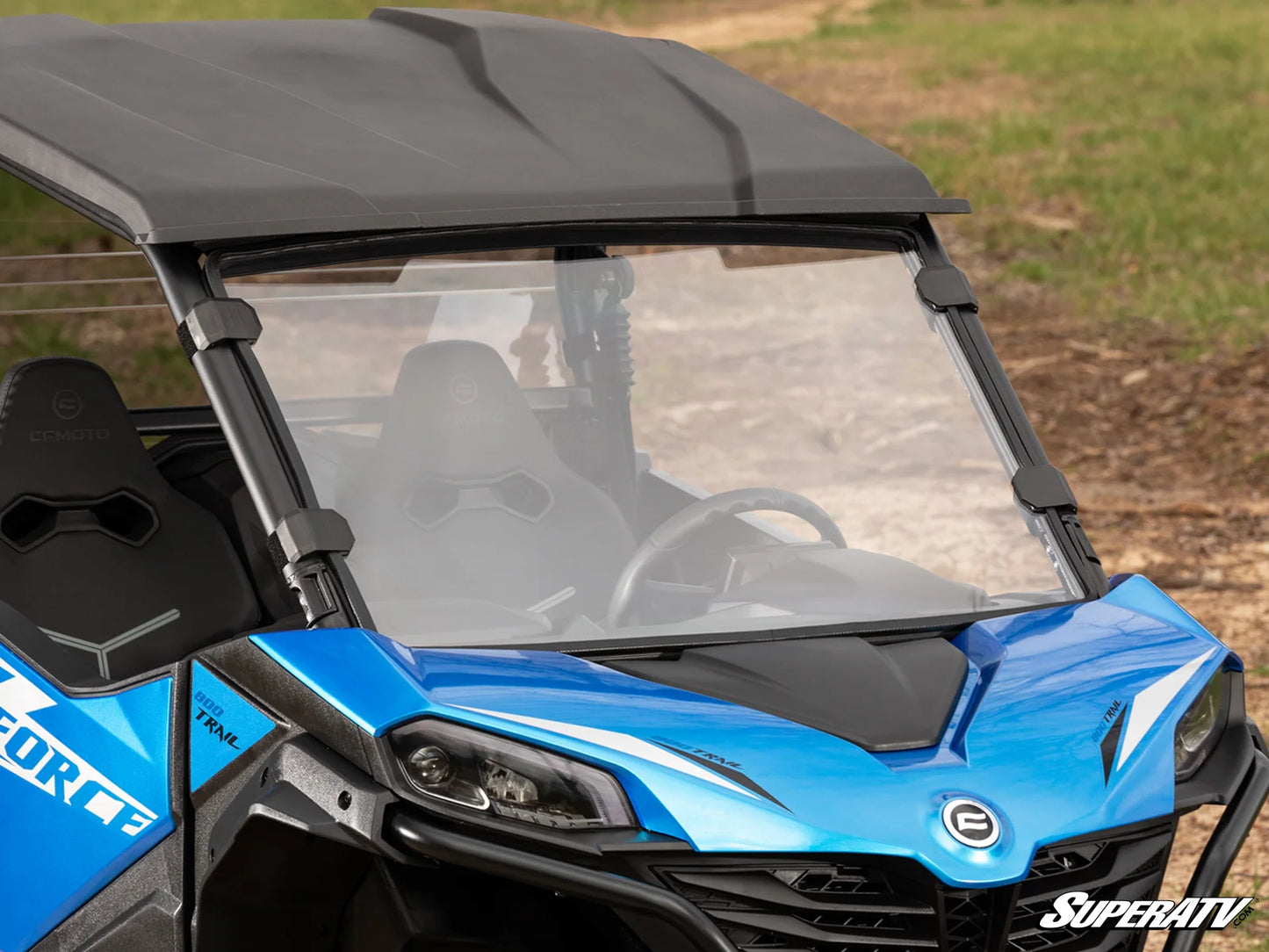 SuperATV - CFMOTO ZForce - Scratch Resistant Full Windshield