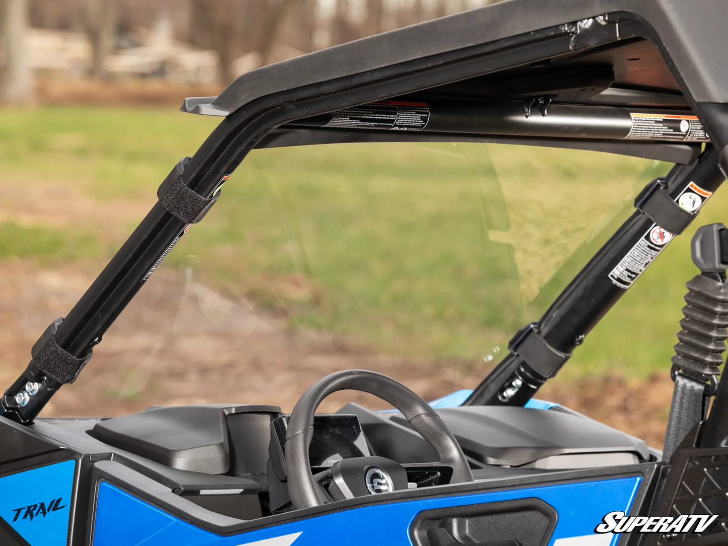SuperATV - CFMOTO ZForce - Scratch Resistant Full Windshield