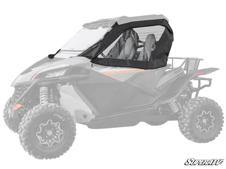 SuperATV - CFMOTO ZForce 950 Primal Soft Cab Enclosure Upper Doors