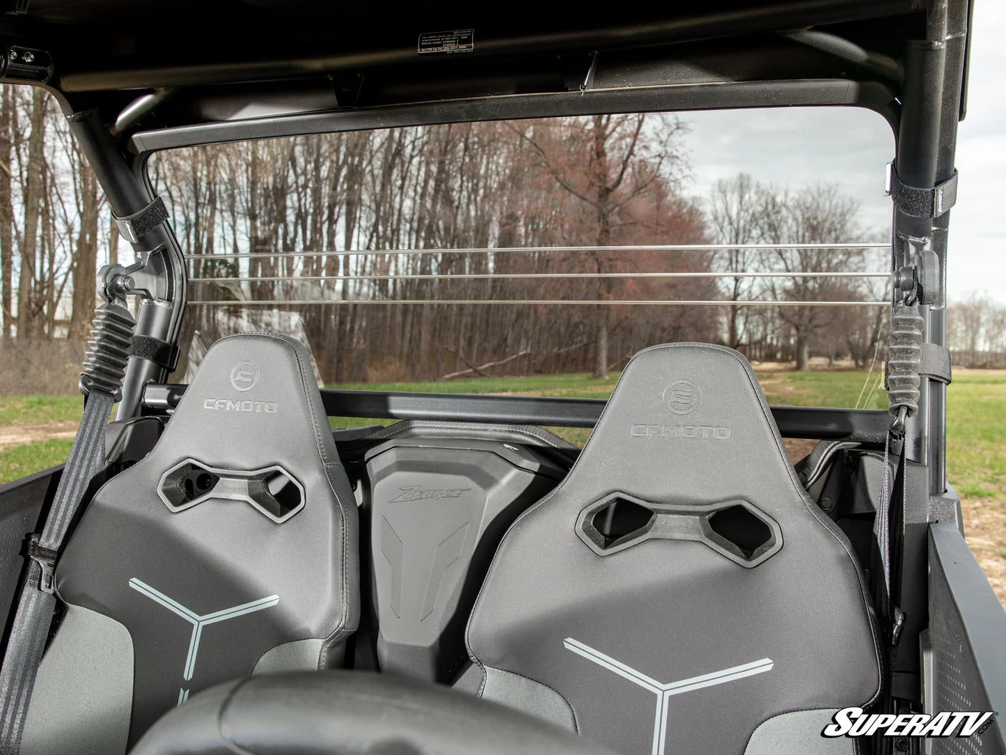 SuperATV - CFMOTO ZForce 950 Sport Rear Windshield