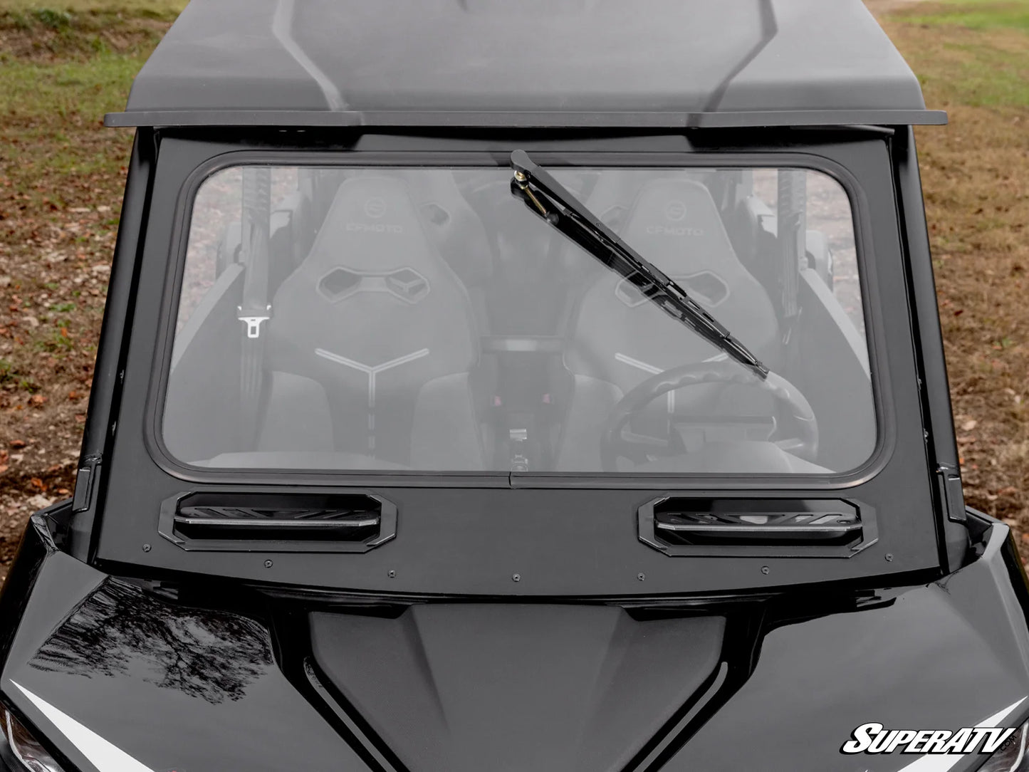 SuperATV - CFMOTO ZForce 950 Trail Glass Windshield