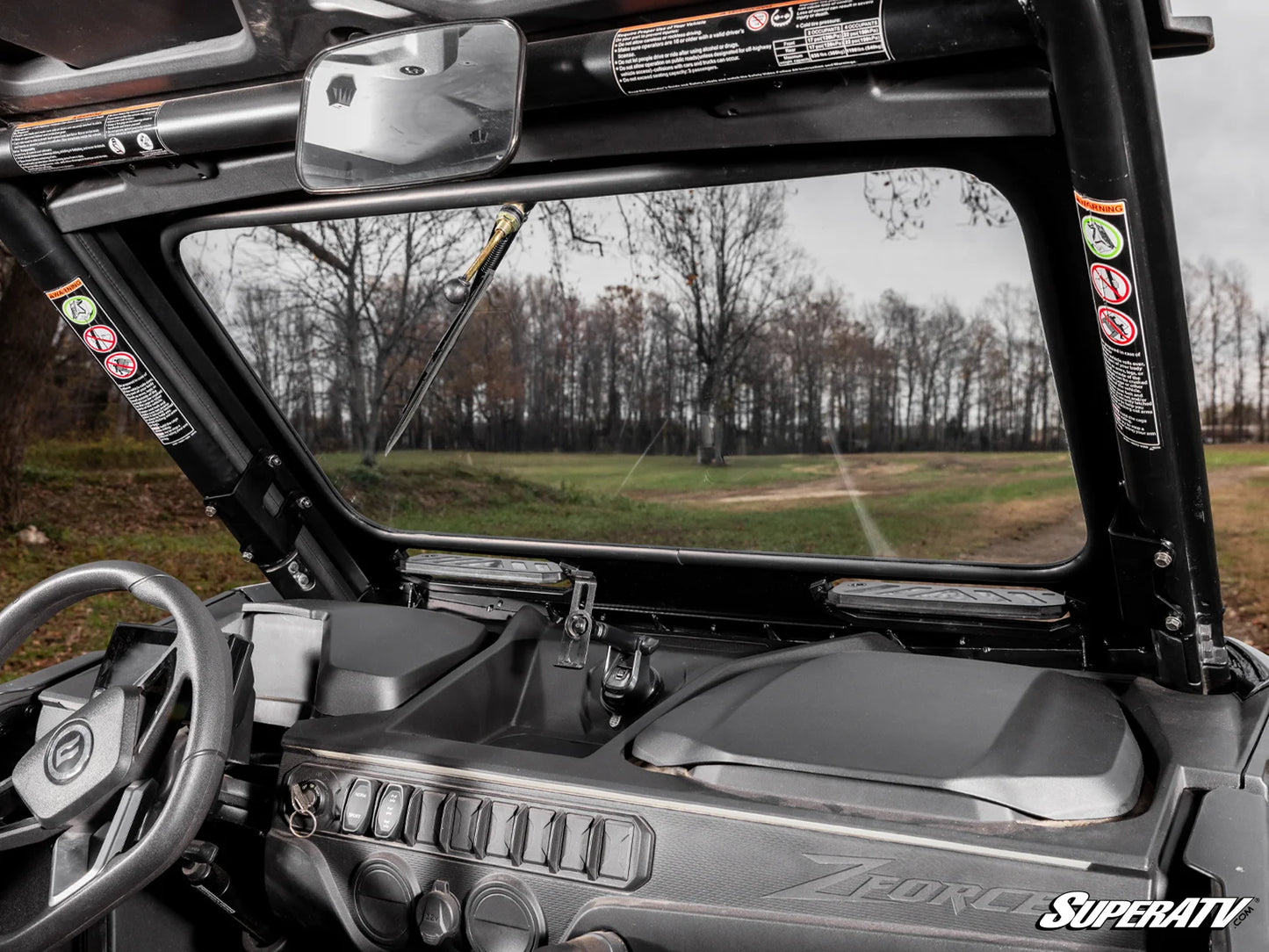 SuperATV - CFMOTO ZForce 950 Sport Glass Windshield