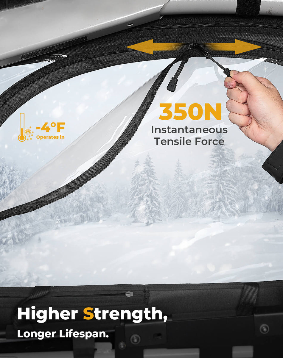 KEMIMOTO - Soft Cab Enclosures for CFMOTO ZFORCE 500 | 800 | 1000