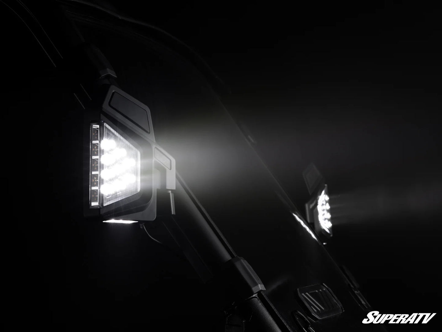 SuperATV - Can-Am Dual Section LED Side-View Mirrors