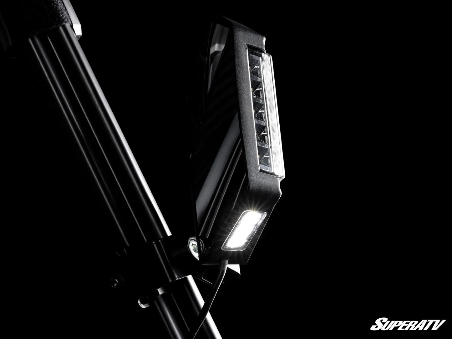 SuperATV - Can-Am Dual Section LED Side-View Mirrors