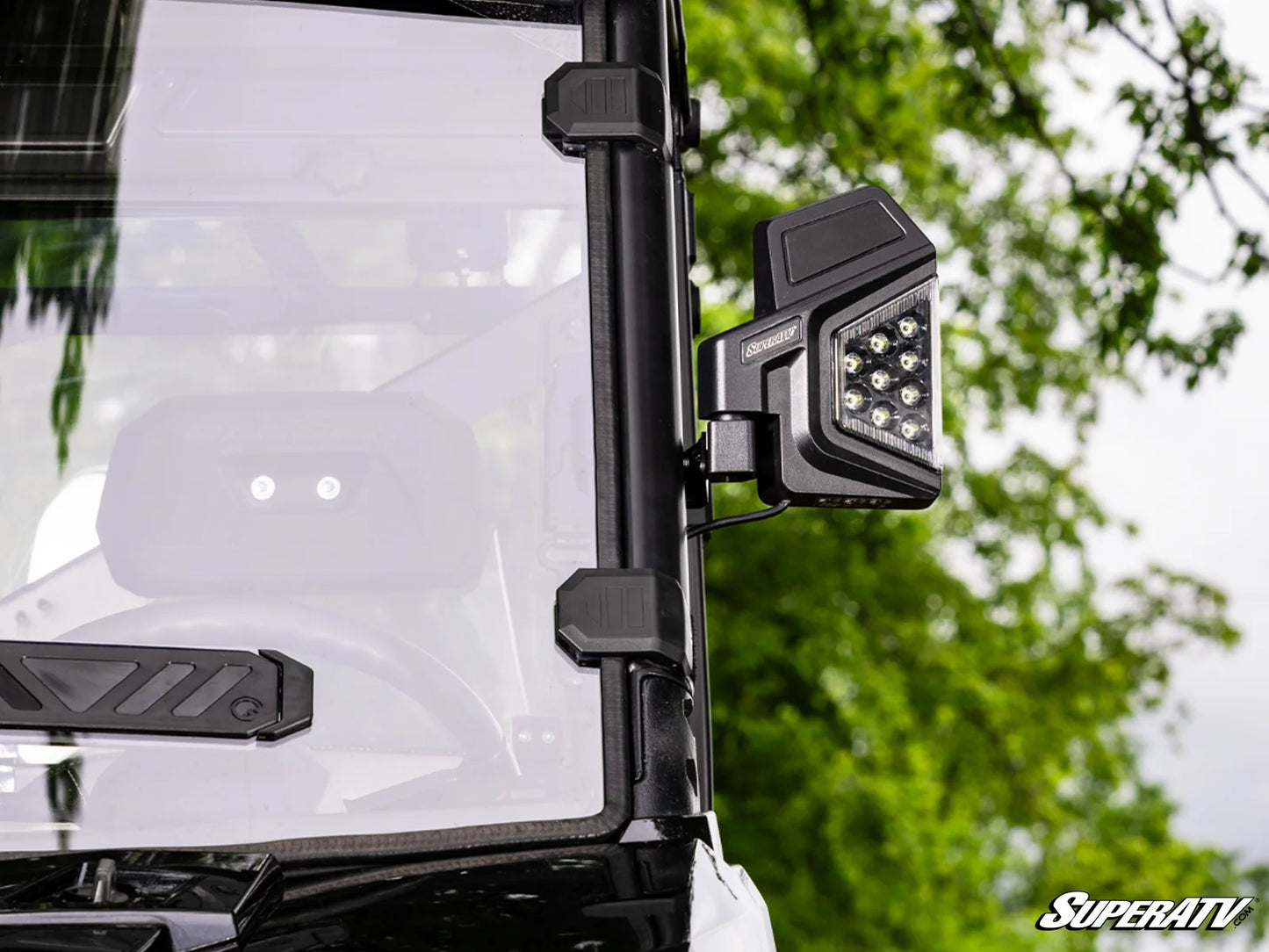 SuperATV - Can-Am Dual Section LED Side-View Mirrors