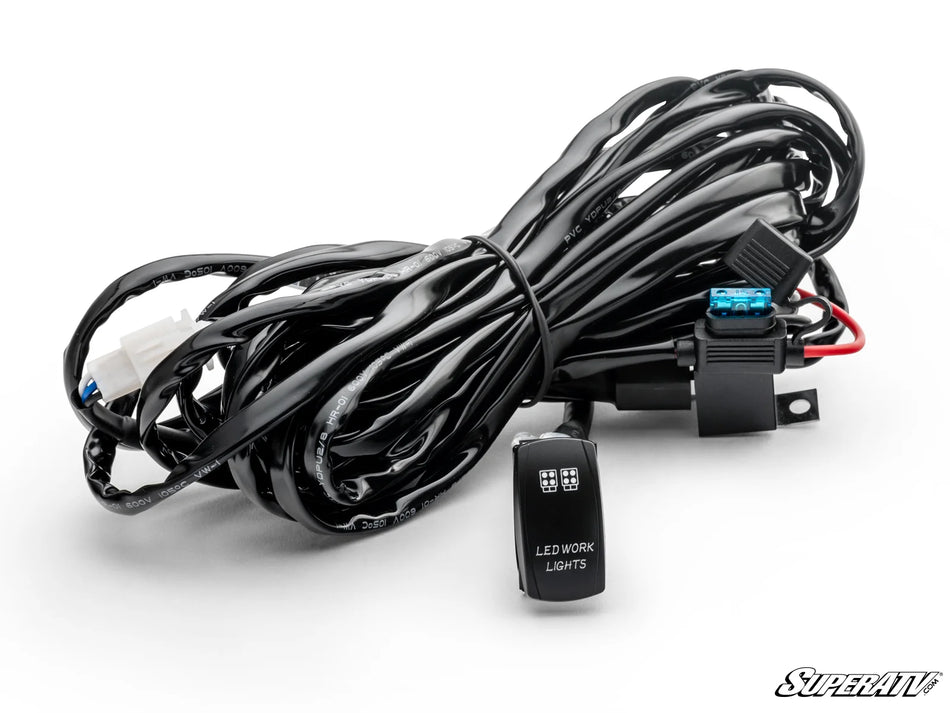 SuperATV - LED Light Wiring Harness with Rocker Switch