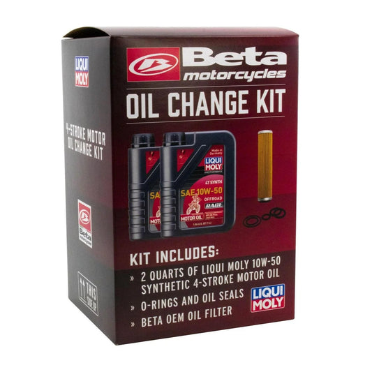 Beta USA Liqui Moly 4-Stroke Oil Change Kit