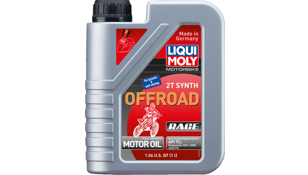 LIQUI MOLY - Off-Road Synthetic 2T Oil - 1 Liter