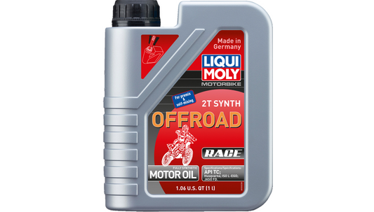 LIQUI MOLY - Off-Road Synthetic 2T Oil - 1 Liter