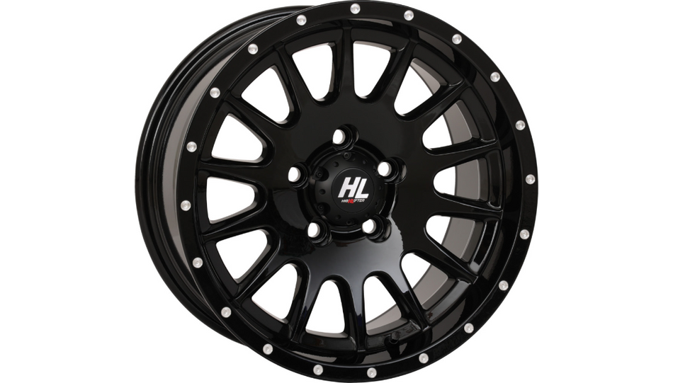 HIGH LIFTER - HL25 - Black - 15x7 - 5/4.5 - 4+3 (+10 mm)