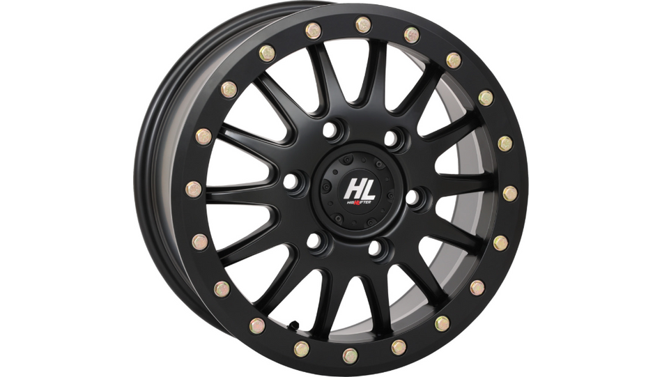 HIGH LIFTER - HL24 Beadlock Wheel - Black - 15x7 - 5/4.5 - 5+2 (+38 mm)