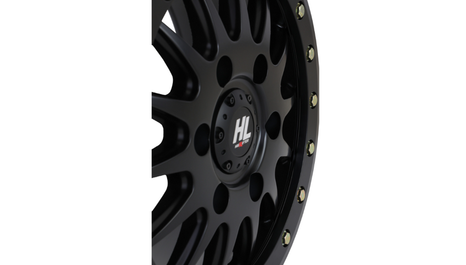 HIGH LIFTER - HL24 Beadlock Wheel - Black - 15x7 - 5/4.5 - 5+2 (+38 mm)