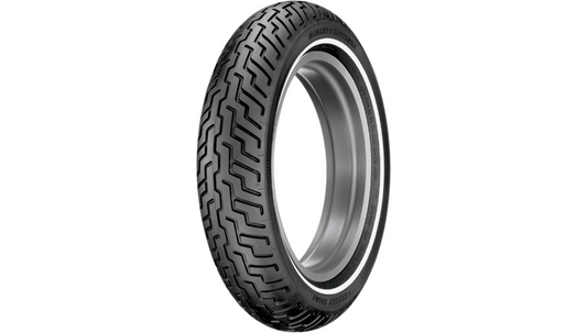Dunlop - Tire - D402 - Front - MT90-16 - Narrow Whitewall - 72H