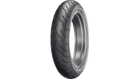 Dunlop - Tire - American Elite - Front - MT90B16 - Narrow Whitewall - 72H
