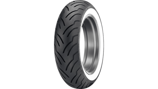 Dunlop - Tire - American Elite - Rear - MT90B16 - Wide Whitewall - 74H