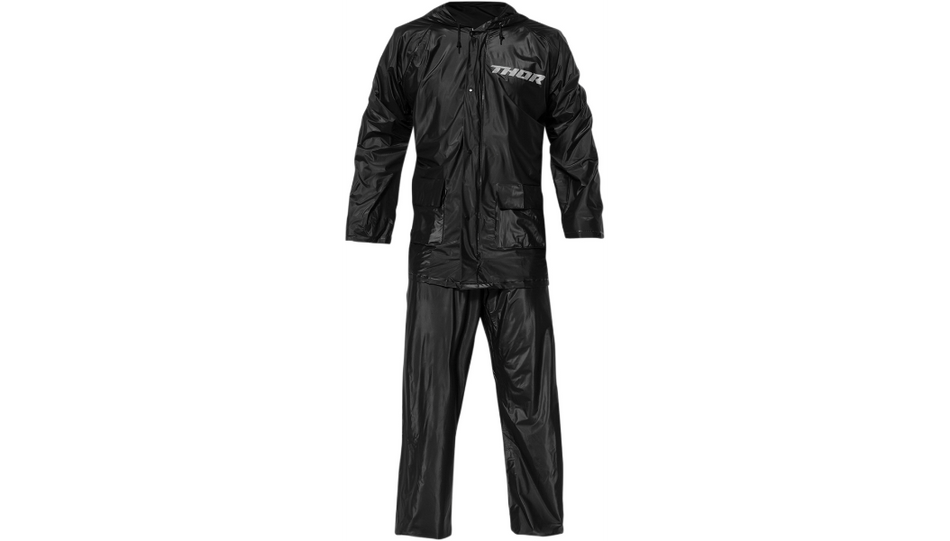 THOR - PVC RAINSUIT - BLACK