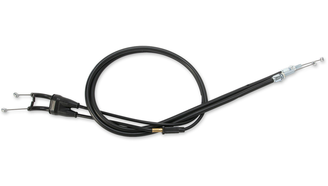 MOOSE OFFROAD - Black Vinyl Throttle Cable - 33-1/2" - Kawasaki