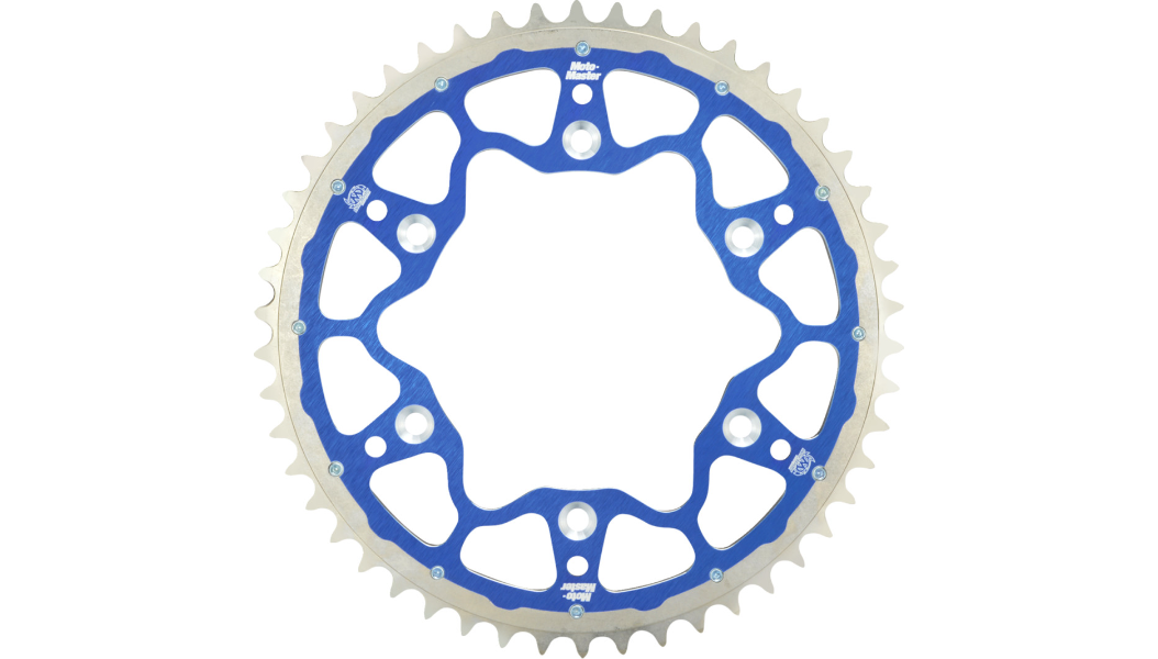 Moto-Master - Fusion Series Dual Ring Rear Sprocket - 51 Tooth - Blue - Beta/Gas Gas/Husqvarna+