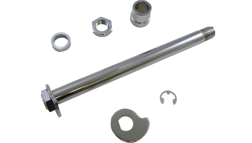 Drag Specialties - Axle Kit - Rear - Chrome - '02-'07 Touring