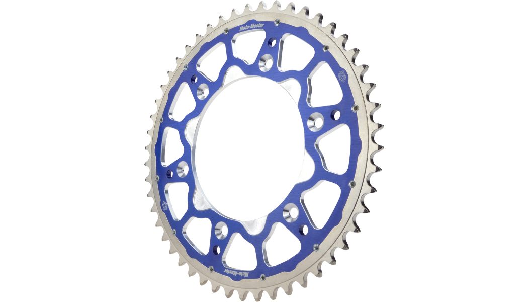 Moto-Master - Fusion Series Dual Ring Rear Sprocket - 48 Tooth - Blue - Beta/Gas Gas/Husqvarna+