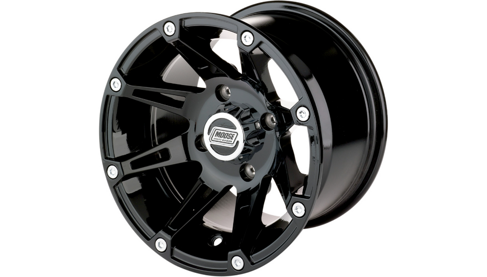 Moose Offroad - Wheel - 387X - Black - 12x8 - 4/110 - 2+6