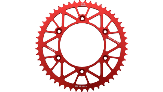 JT Sprockets - Rear Sprocket - Red - 51 Tooth - Beta/Honda