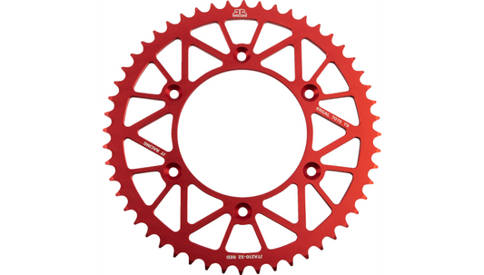 JT Sprockets - Rear Sprocket - Red - 52 Tooth - Beta/Honda