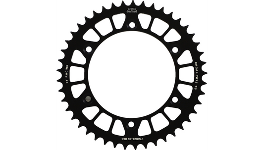 JT Sprockets - Rear Sprocket - 520 - Black - 45 Tooth - Beta/Gas Gas/Husqvarna/Suzuki